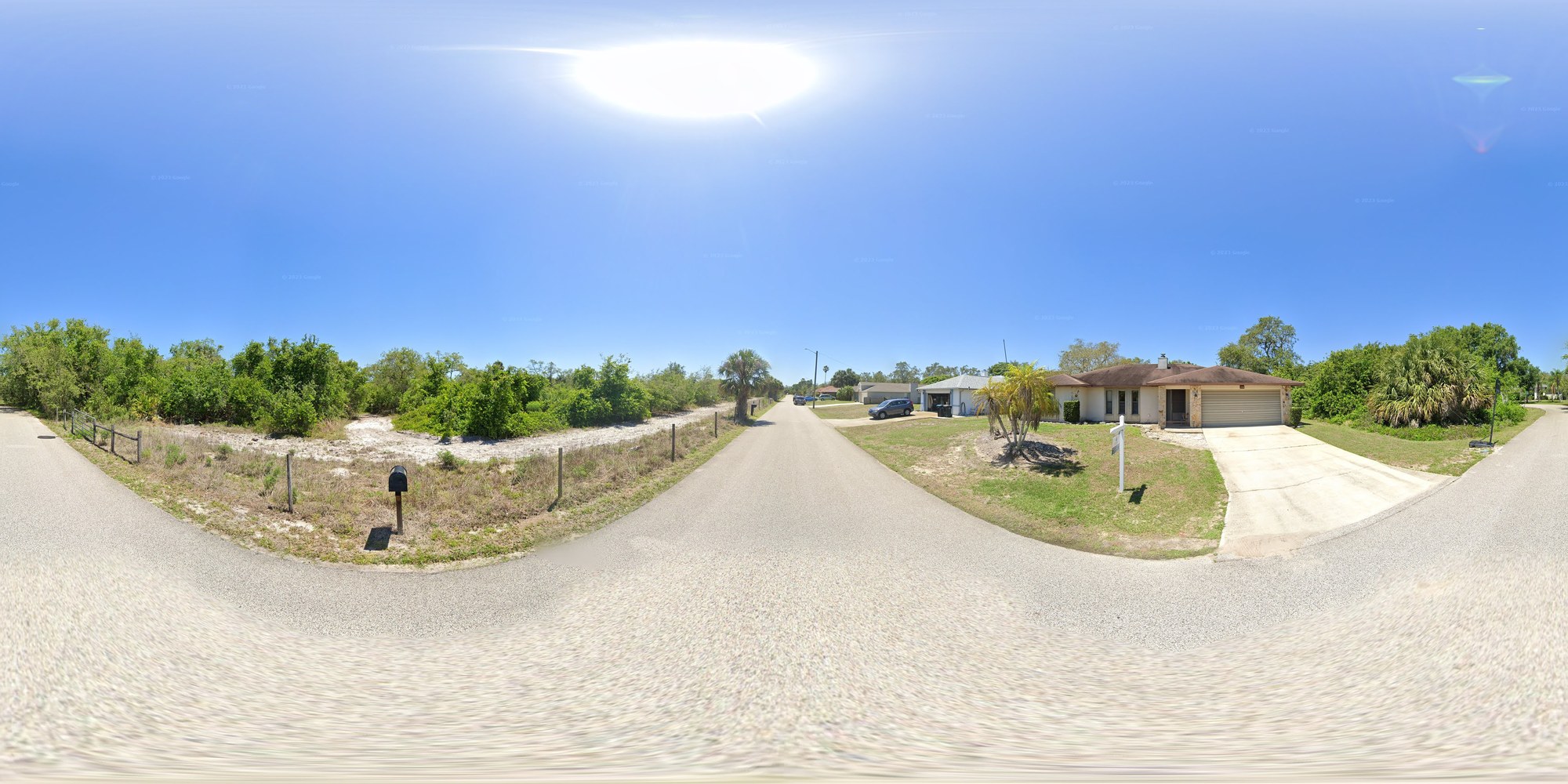Wider neighborhood panorama stitch